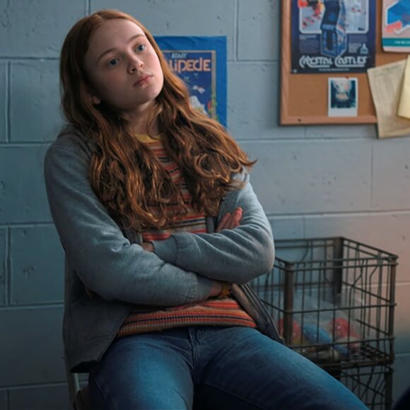 GAP Striped Merino Wool Blend Sweater ASO Max Mayfield - Picture 8 of 8